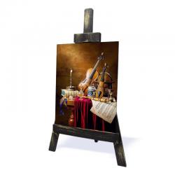 Ahşap Şövalyeli Resim ,Küçük Boy Model 5 HK0937-5