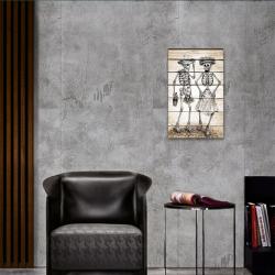 Vera Ölümüne Sevgi Baskılı Ahşap Tablo HK1323