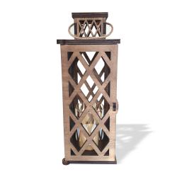 Athena Ahşap Fener, Büyük Boy HK0923