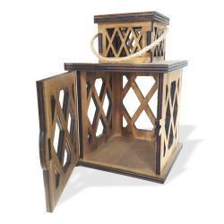 Athena Ahşap Fener, Küçük Boy HK0921