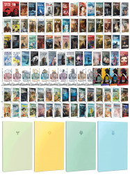 103 Dünya Klasiği ve Pastel Çizgisiz Defter Seti -2