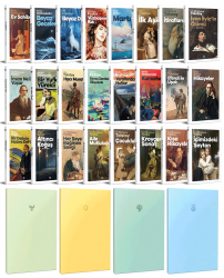24 Dünya Klasiği ve Pastel Çizgisiz Defter Seti -2