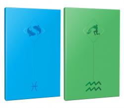 2li Burç-Astroloji Temalı 13,5x19,5cm 64 Sayfa Çizgisiz Defter Seti -8