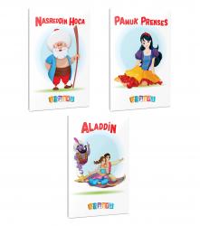 3'lü 64 Sayfa 13,5x19,5 Okul Defteri Seti 10