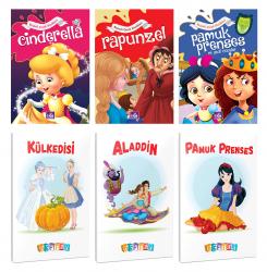 3 Renkli Dünya Masalı ve 3 Masal Karakteri Temalı 64 Sayfa 13,5x19,5 Okul Defteri Seti 3