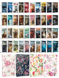 30 Dünya Klasiği ve Çiçekli Planlama Defteri Seti -2