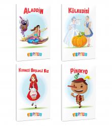 4'lü 64 Sayfa 13,5x19,5 Okul Defteri Seti 17