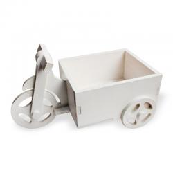 Büyük Bisiklet Çiçeklik Beyaz HK0335-6490