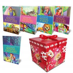 5 Masal ve Kırmızı Hediye Kutusu -3