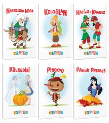 6'lı 64 Sayfa 13,5x19,5 Okul Defteri Seti 10