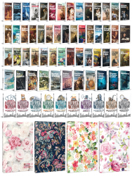 74 Dünya Klasiği ve Çiçekli Planlama Defteri Seti -2