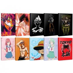 Anime ve Manga Temalı Defter Seti 10 Defter