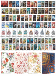 98 Dünya Klasiği ve Çiçekli Planlama Defteri Seti -1