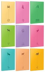 9lu Burç-Astroloji Temalı 13,5x19,5cm 64 Sayfa Çizgisiz Defter Seti -10