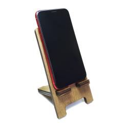 Ahşap Telefon Standı - 2 Parça Demonte HK0579