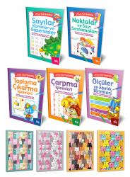 Akıllı Matematik 5li Kitap Seti ve 4 Defter-1