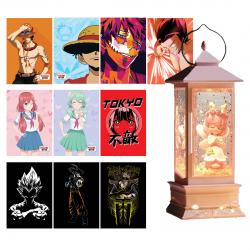Anime Defterler 9'lu Set ve Orman Perisi Gece Lambası