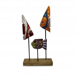 Ayaklı 3'lü Balık HK0200