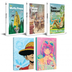 Çocuk Klasikleri 3 Kitap - Luffy ve Icecream Defter