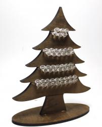 Cam Boncuklu Ahşap Çam Ağacı HK0175