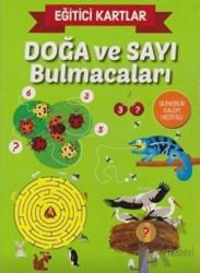 Doğa ve Sayı Bulmacaları - Eğitici Kartlar Silinebilir Kalem Hediyeli