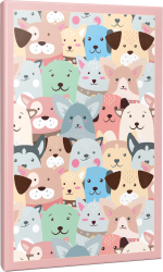 Dost Kulaklar 64 Sayfa Çizgili Okul Defteri