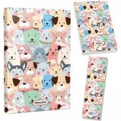 Dost Patiler Planlama Defteri-Bloknot-Ayraç Seti