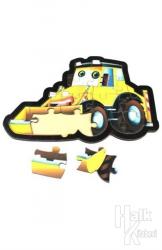 Dozer Ahşap Puzzle 14 Parça