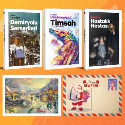 Dünya Klasikleri Üçlü Set - Demiryolu Serserileri - Timsah - Hastlaık Hastası ve Kartpostal