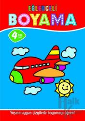 Eğlenceli Boyama 2 - 4 Yaş Üstü 4'lü Pastel Boya Hediyeli