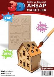 Ev Kalemlik Ahşap Maket HK1014
