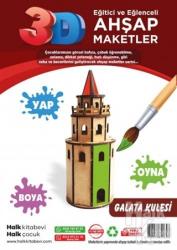 Galata Kulesi Ahşap Maket HK1062