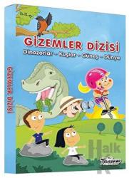 Gizemler Dizisi 4 Kitap Takım Dinozorlar Kuşlar Güneş Dünya