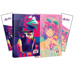 İkili Naruto-Icecream Defter ve Ayraç