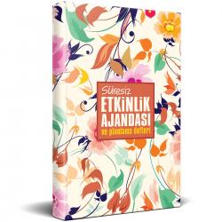 Süresiz Etkinlik Ajandası ve Planlama Defteri - İlkbahar