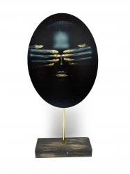 Mia Dekoratif Resimli Ahşap Biblo HK-19