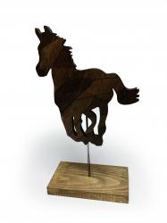 Ayaklı Ahşap Tonlamalı Midilli HK0287