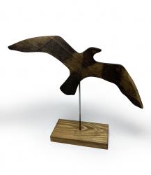 Ayaklı Ahşap Tonlamalı Martı HK0290