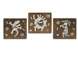 Kokopelli 3'lü Tablo , Seri 4 HK0903