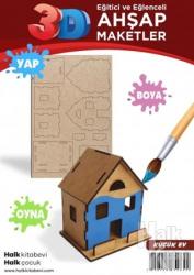Küçük Ev Ahşap Maket HK1006