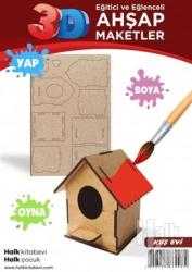 Kuş Yuvası Ahşap Maket HK1010
