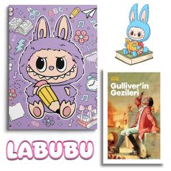 Labubu at School Defter ve Gulliver'in Gezileri Jonathan Swift