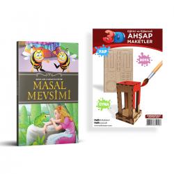 Masallarla Karakter Eğitimi Masal Mevsimi + Çanakkale Şehitler Anıtı Ahşap Boyama