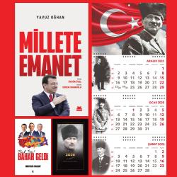 Millete Emanet ve Bak İşte bahar Geldi - Komutan Ajanda - Ayyıldız Duvar Takvimi