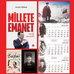 Millete Emanet ve Yalnız Değilsin Başkan - Kalpaklı Ajanda - Sakarya Duvar Takvimi