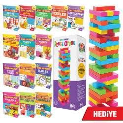 Okula Gidiyorum ve Denge Oyunu Seti Uygulama - Alıştırma - Etkinlik