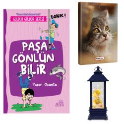 Paşa Gönlün Bilir - Minik Kedi Planlama Defteri ve Küçük Prens Temalı Fener Tipi Işıklı Kar Küresi