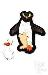 Penguen Ahşap Puzzle 12 Parça