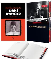 Şamdan İstanbula Mustafa Kemal - Ali Güler ve 2026 Atatürk Ciltli Ajanda