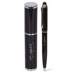 Özel Silindir Kutulu Kalem - Siyah 3611